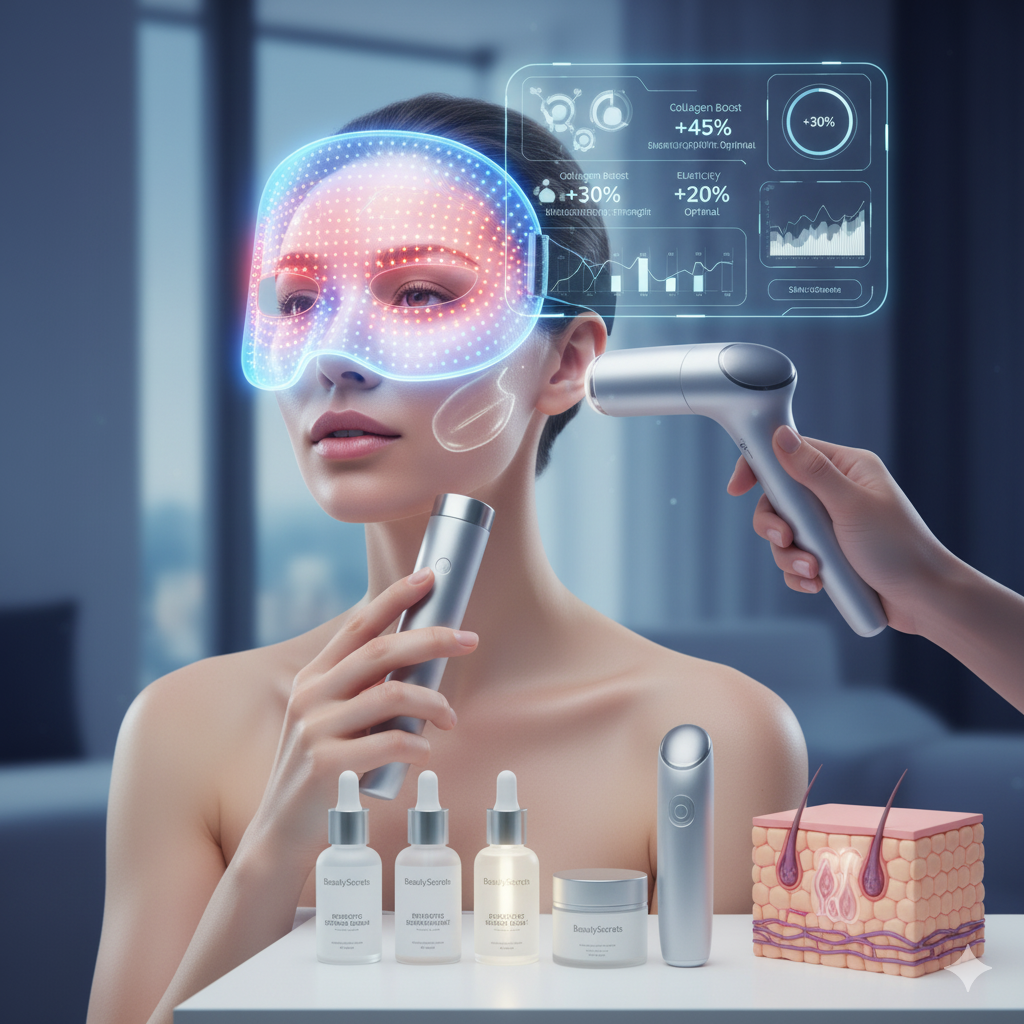 4-3 How to Properly Use Home Beauty Devices : Tips for Maximizing the Effect of LED Masks, Galvanic Tools, and More