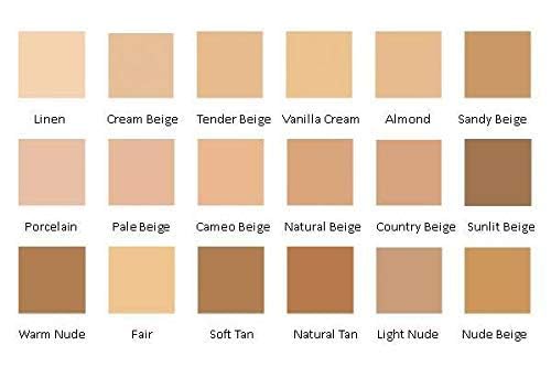 Jolie Mineral Liquid Powder Foundation SPF 15 1 Fl. Oz. Hypoallergenic - For All Skin Types (Cameo Beige)