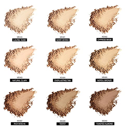 Palladio Dual Wet and Dry Foundation Refill Pan with Sponge, Squalane Infused, Apply Wet for Maximum Coverage or Dry for Light Finishing and Touchup, Minimize Fine Lines, All day Wear (EVERLASTING TAN)