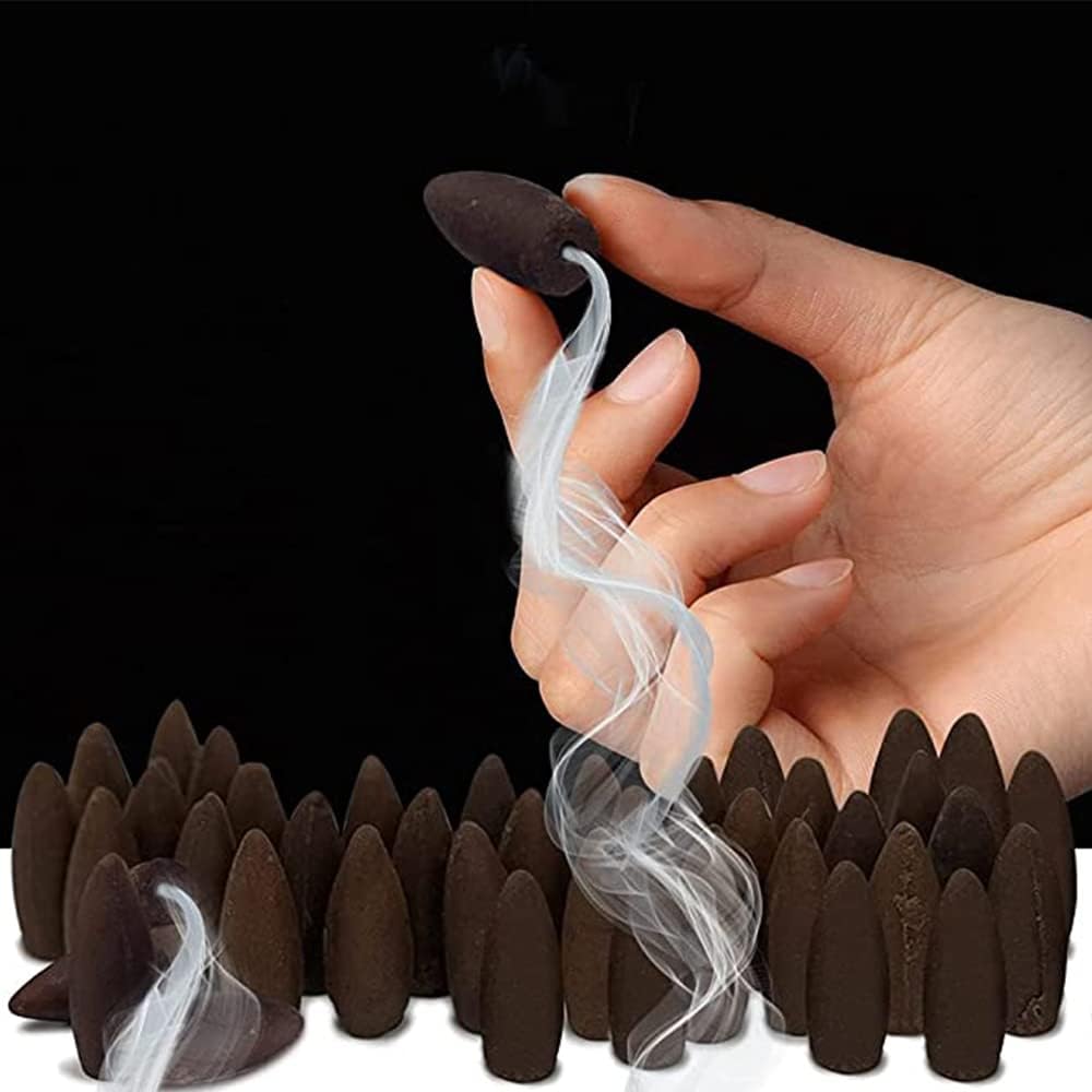 Variety Backflow Incense Cones for Waterfall and Mat Bundle Inciensos Aromaticos|Incienso|Inciense|Insienso