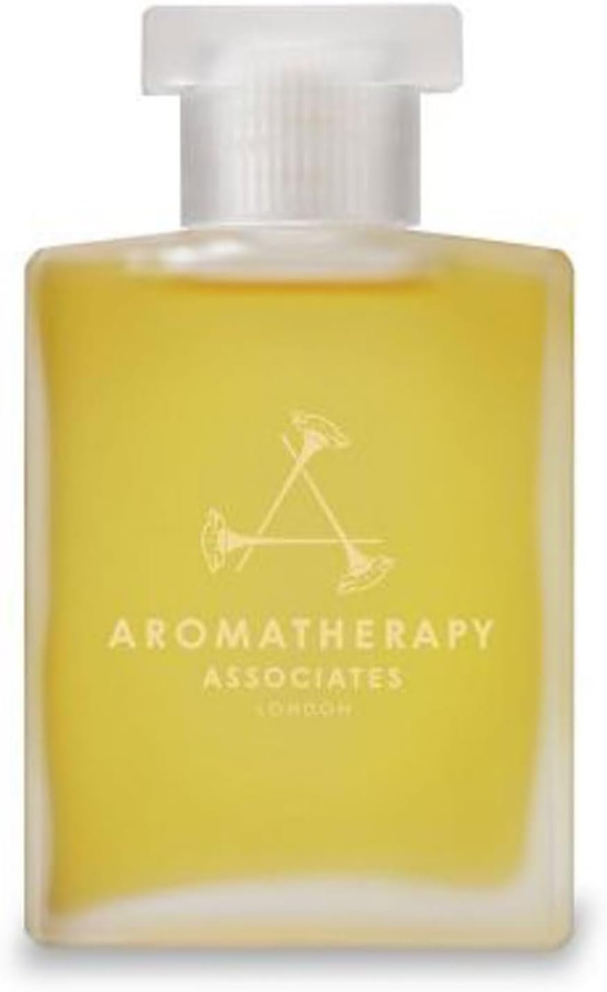 Aromatherapy Associates Forest Therapy Bath and Shower Oil, Natural Body Oil to Restore Mind, Body and Spirit, Hydrating, Made with 3 Essential Oils (1.85 oz)