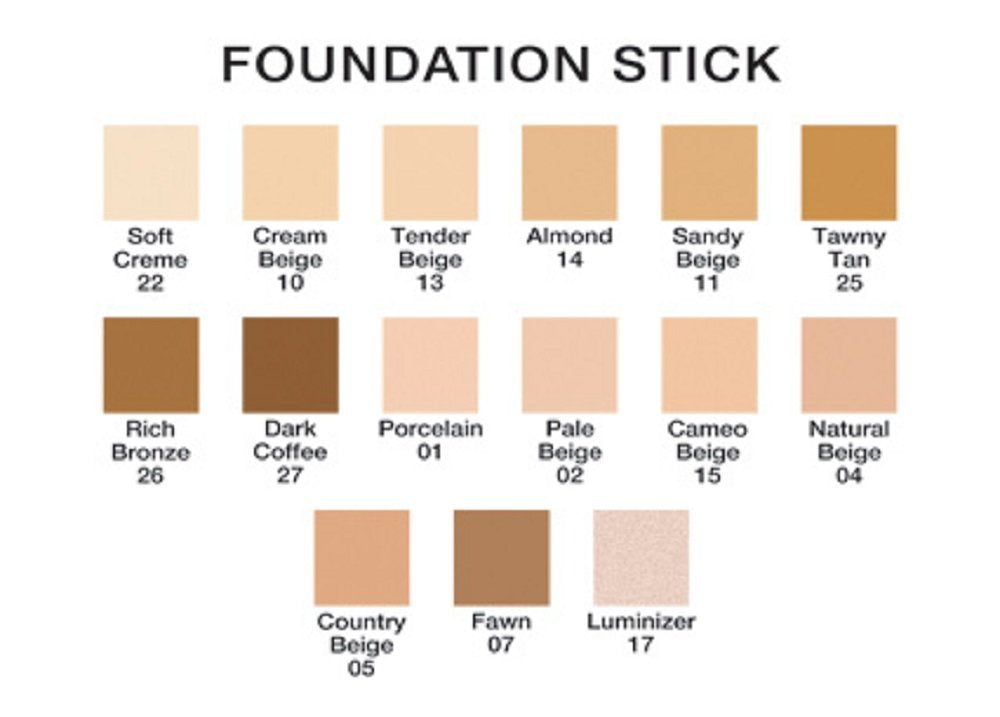 Creamy Conditioning Foundation Stick Buildable Coverage Hypoallergenic (Rich Bronze)