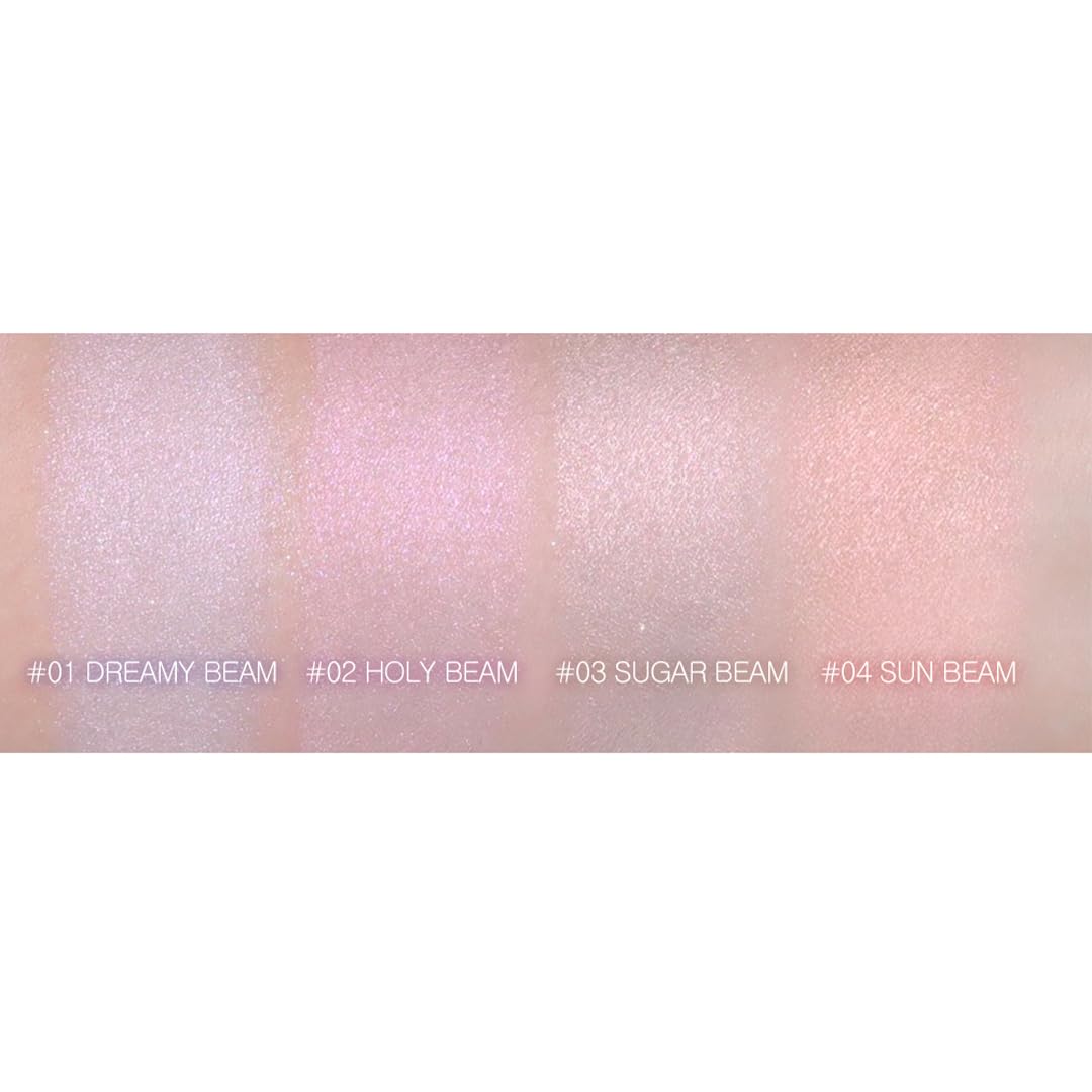Luv Beam Glow Veil (03_Sugar Beam) - Natural Radiant Highlighter for Glowy Skin Makeup