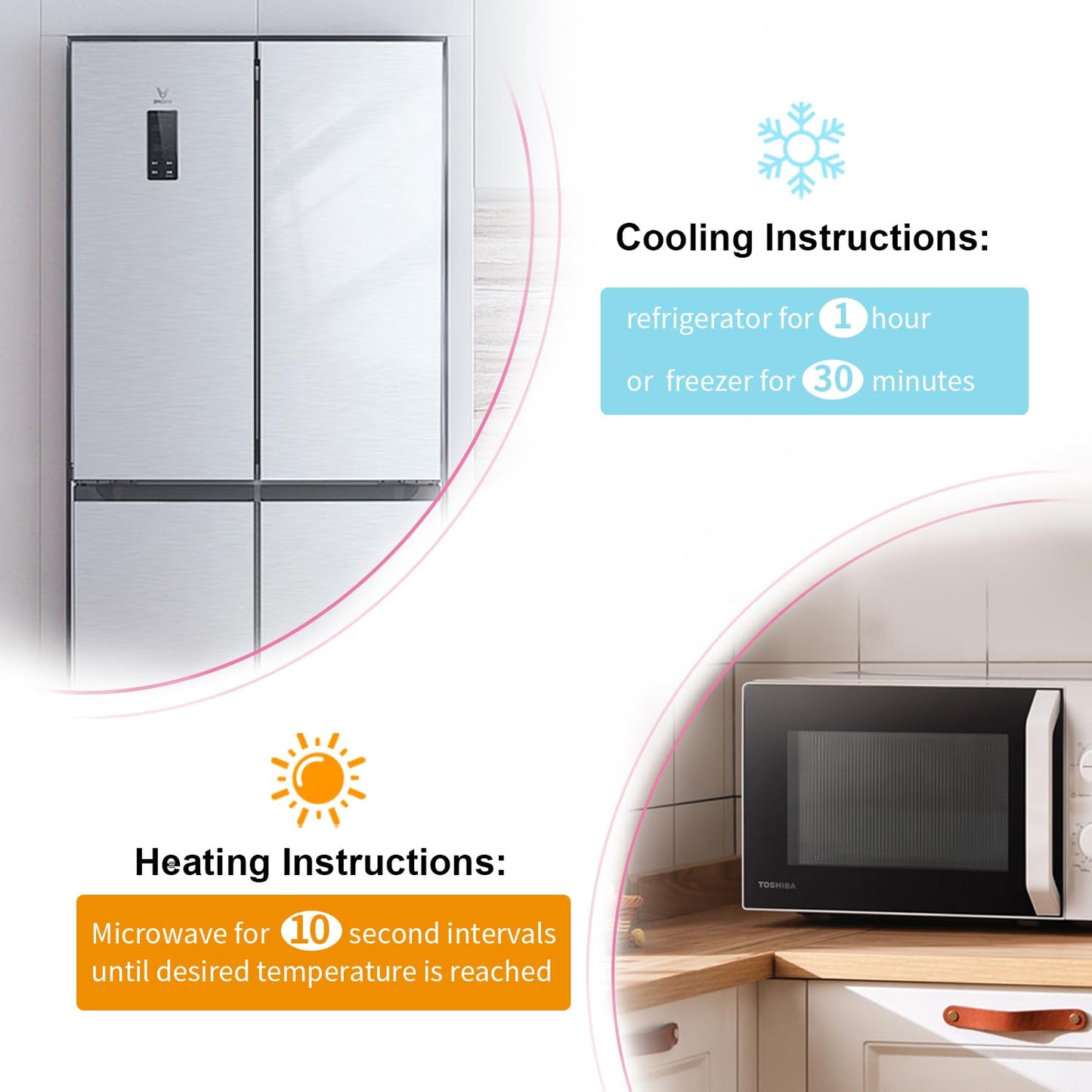 Cold Face Eye Masks Ice Face Mask Hot Cold Compress for Dark Circles, Puffiness, Migraines, Headache, Stress, Redness, Cooling Face Masks for Women Man, Skin Care