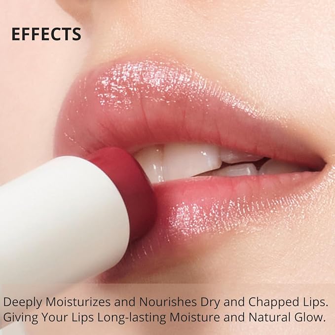 All Day Essential Tinted Lip Balm 02 Casual Nude | Natural Gloss Balm, Moisturizing Lip Care, Deep Nourishing Plant-Based Chapstick, Lasting Hydration Lip Butter for Dry Cracked Chapped Lips