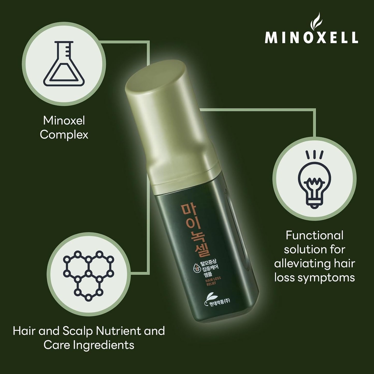 Scalp Intensive Hair Growth Serum|Biotin & Panthenol Leave-In Ampoule for Hair Loss, Thinning Hair, Scalp Hydration & Strengthening|Korean Hair Care (2.02 fl oz)