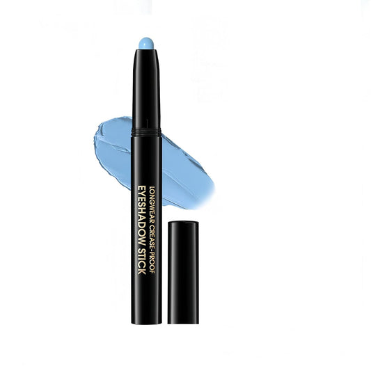 MAEPEOR 10 Colors Cream Eyeshadow Stick Silky Smooth Matte Shimmer Eyeshadow Pen Waterproof and Long Lasting Shadow Pencil for Girls and Women (Color 10)