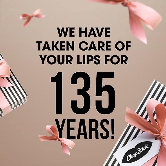 ChapStick Classic Strawberry Lip Balm Tube, Lip Care and Lip Moisturizer - 0.15 Oz