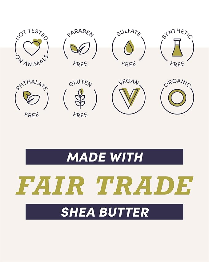 Eu'Genia Pregnancy Formula (Grapefruit, 12oz), 100% Pure Unrefined Ghanaian Shea, Premium Moisturizer Helps Prevent Stretch Marks, For All Skin & Hair Types