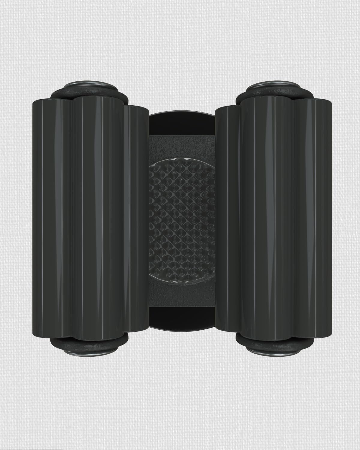 Mop Holder Magnetic, Black Steel Broom Hanger Magnetic Holder for Garden Tool, Rack Rake, Shovel Handle, Garage, Kitchen, Laundry Tools Organizer - No Drilling - 4 PCS/Gray…