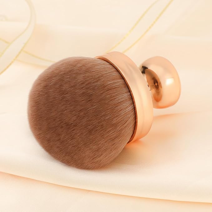 docolor Extra Large Body Makeup Brush For Self Tanner, 3 Inch Width Self Tanning Blend Brush, Soft synthetic hair, Powder, Foundation, Blusher, Bronzer, Face and Body Brush Gift box