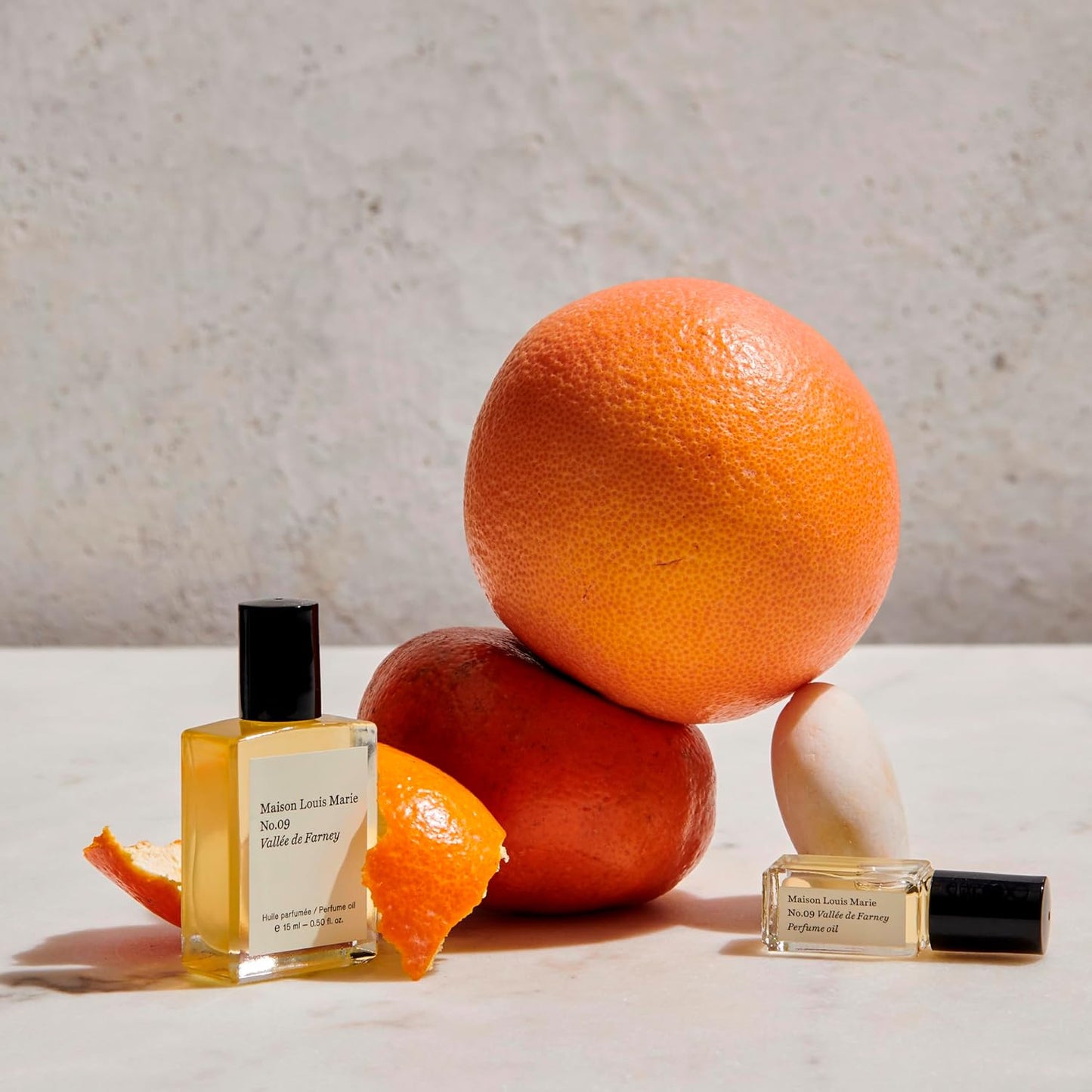 Maison Louis Marie - No.09 Vallée de Farney Natural Roll-On Perfume Oil Sample | Luxury Clean Beauty + Non-Toxic Fragrance (0.1 fl oz | 3ml)