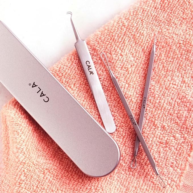 Cala Skin glow tool kit with metal case 3 count, 3 Count