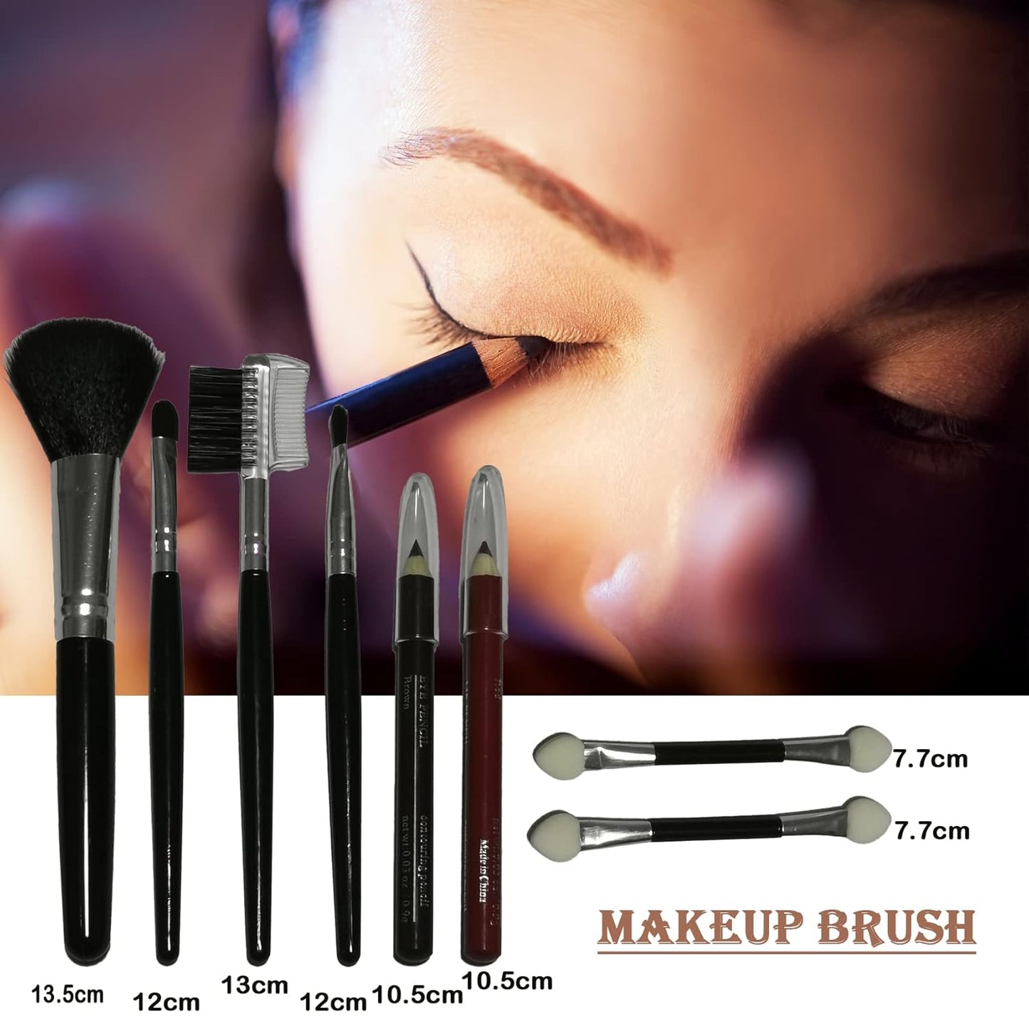 118 Colors Makeup Kit All-in-one Makeup Set, Cosmetic-Gift for Women -Include Makeup Brush Set, Eyeshadow Palette, Brow Powder, Eyebrow Pencil, Lip brush -(Multicolor 101)