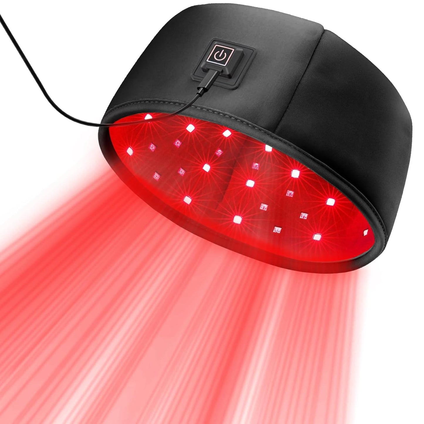 Laser Cap, FDA Cleared Laser Hair Growth Cap, Red Light Therapy promote hair growth in women and men