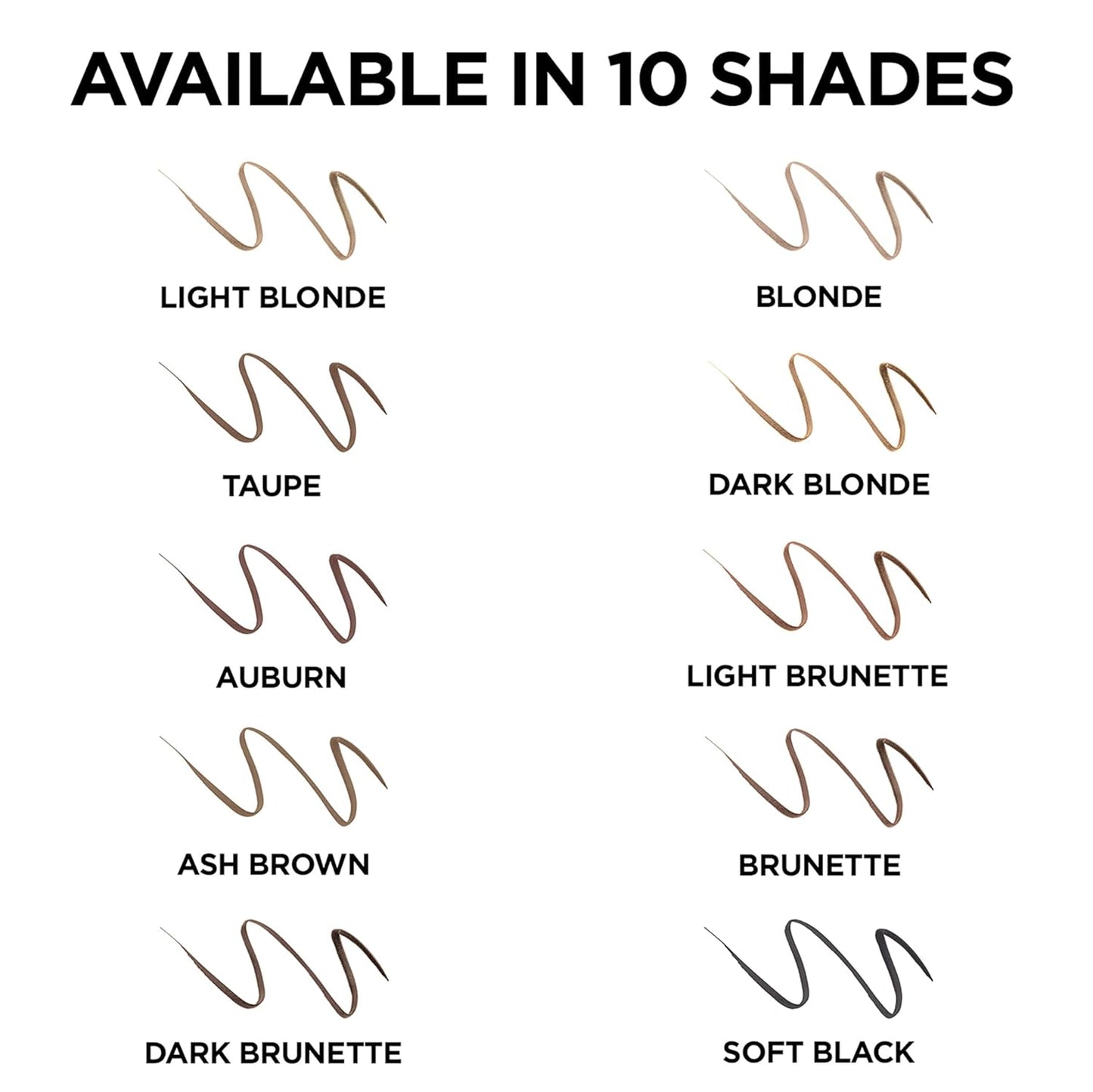 L'Oreal Paris Makeup Brow Definer Waterproof Eyebrow Pencil, Ultra-Fine Mechanical Pencil, Draws Tiny Brow Hairs and Fills in Sparse Areas and Gaps, Light Blonde, 0.003 Ounce (Pack of 1)