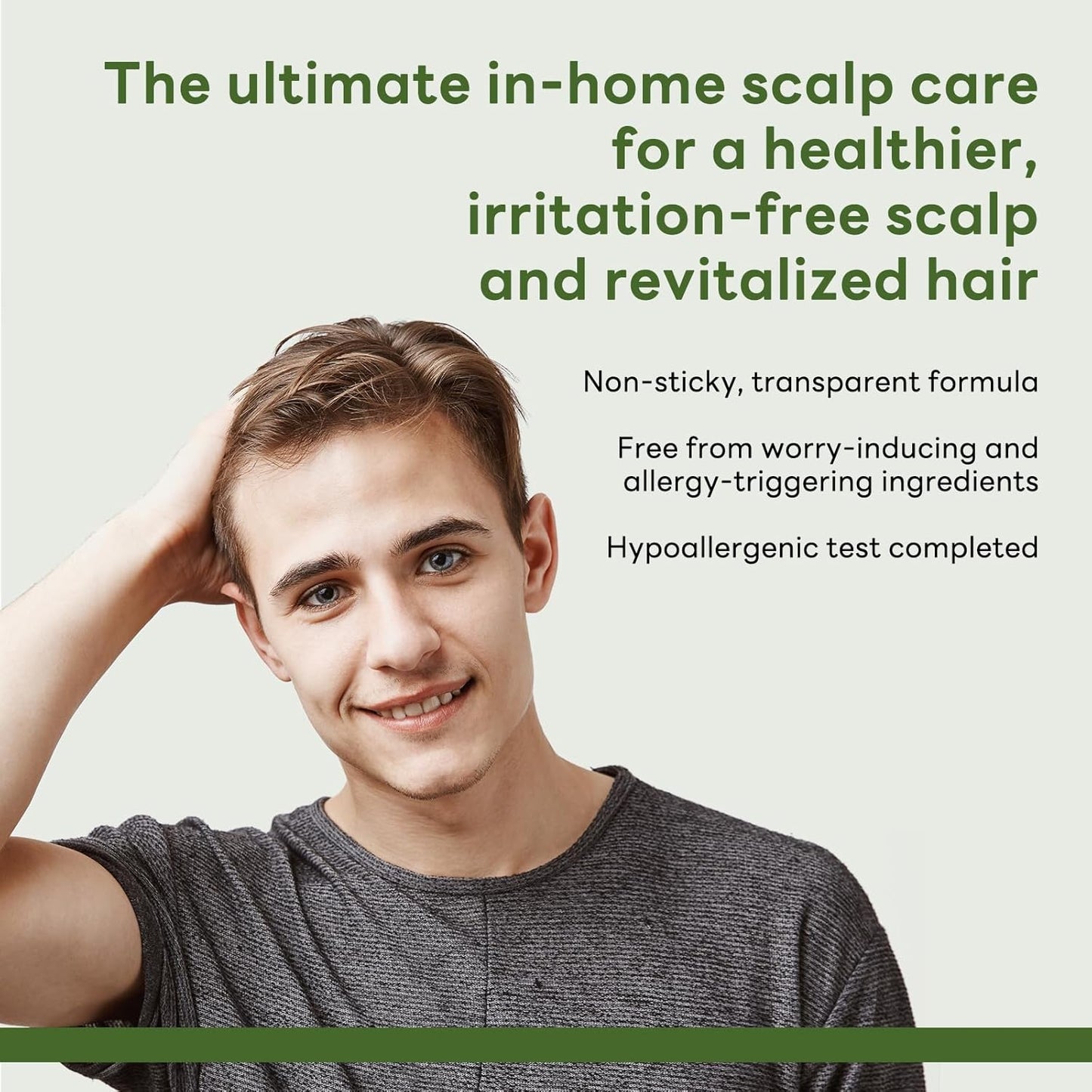 Scalp Intensive Hair Growth Serum|Biotin & Panthenol Leave-In Ampoule for Hair Loss, Thinning Hair, Scalp Hydration & Strengthening|Korean Hair Care (2.02 fl oz)