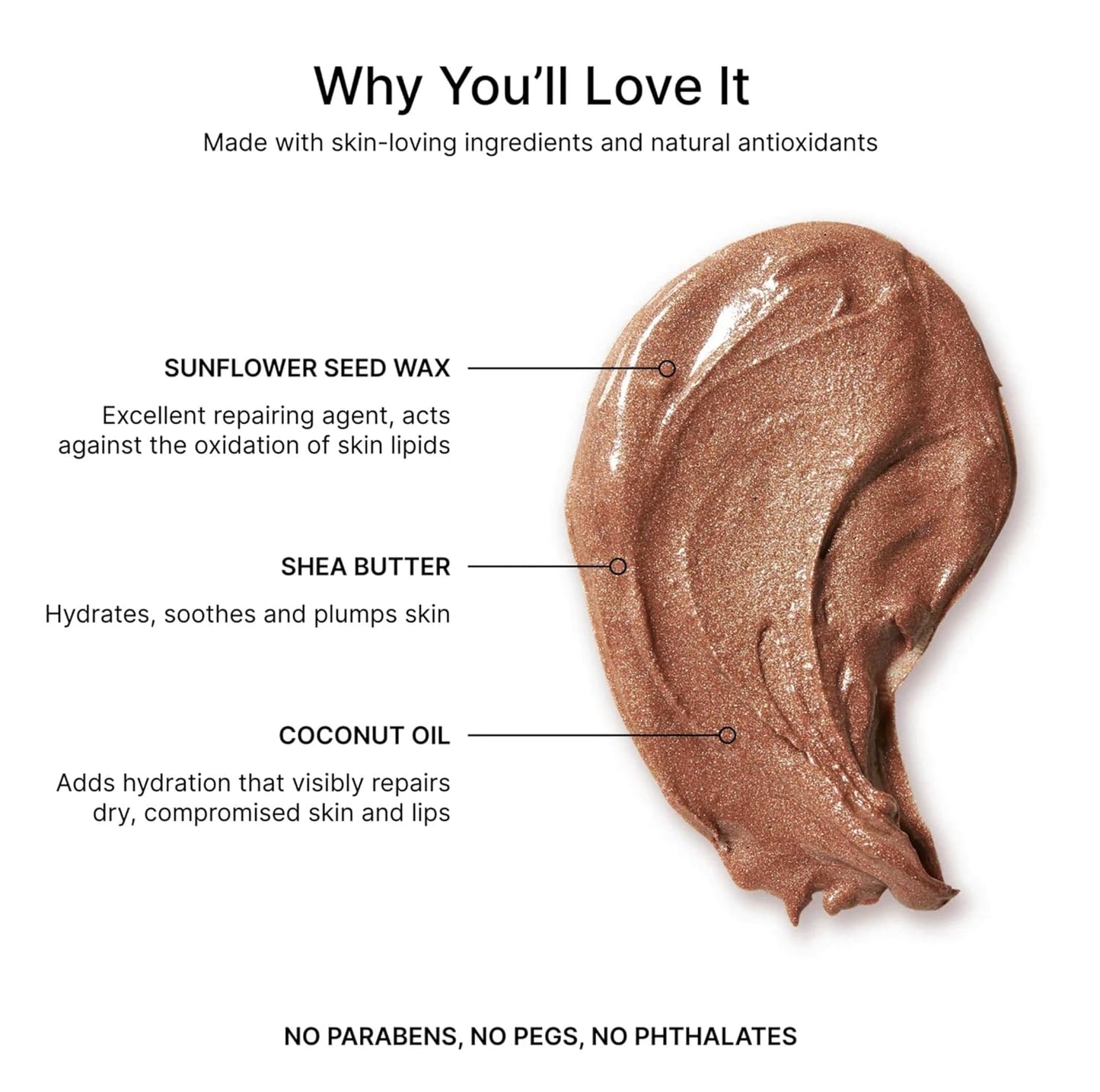 Jillian Dempsey Lid Tint: Satin Cream Eyeshadow I Easy Application for a Natural Shimmer or a Layered Matte Finish I Glimmer