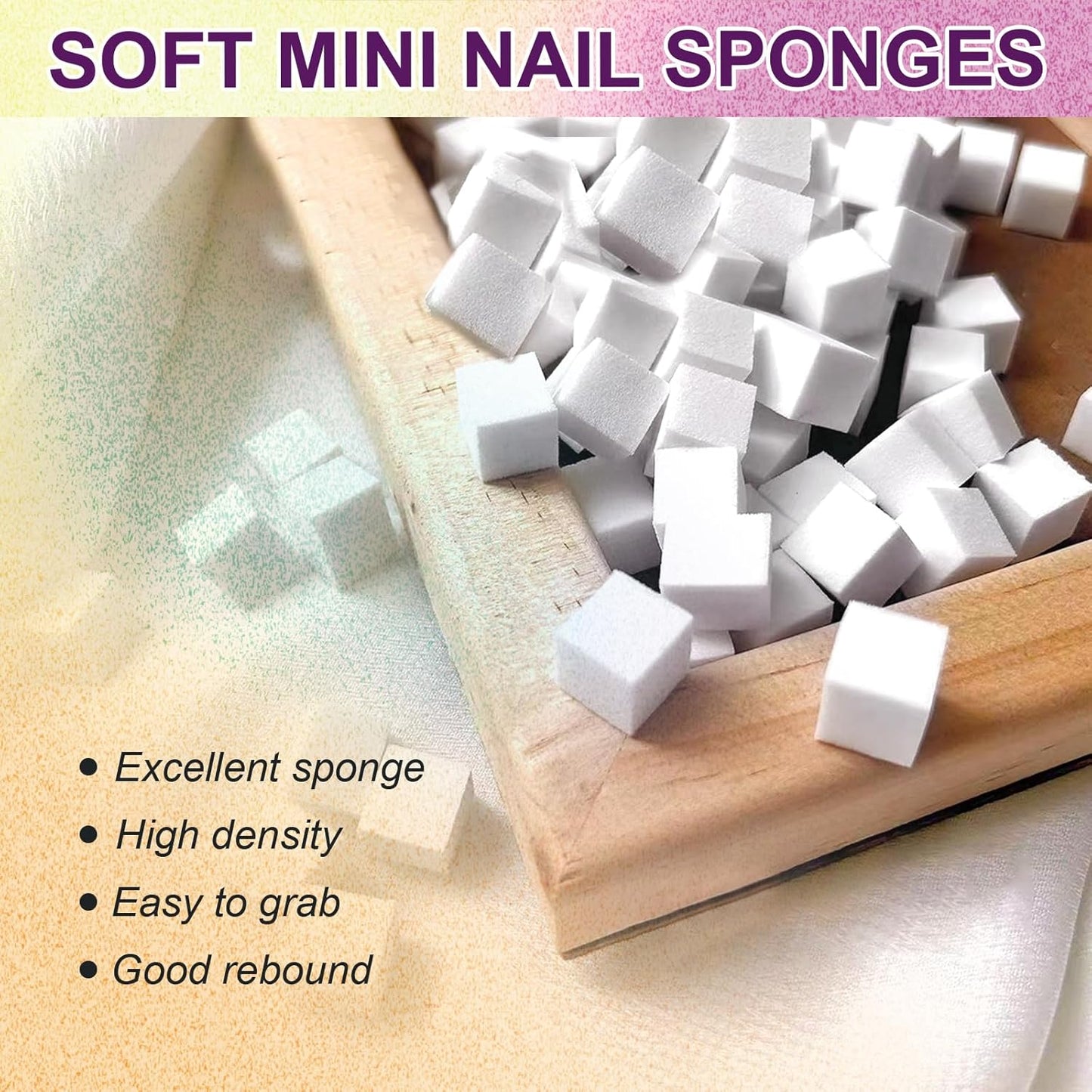 Gradient Painting Gel, 12 Ombre Gel Nail Polish with 100Pcs Nail Sponges &Tweezers for Pigmented Pat Nails Aura Nails French Manicure Soak Off UV Long-lasting Set Palette Electric Carnival