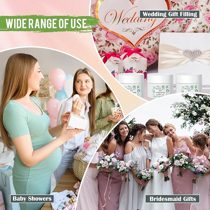 12 Pcs Thank You Lip Sleeping Mask Bulk Bridal Shower Gifts for Guests Thank You for Celebrating with Us Lip Mask Moisturize Nourish for Wedding Bridal Shower Favor Christmas Gift(Eucalyptus)