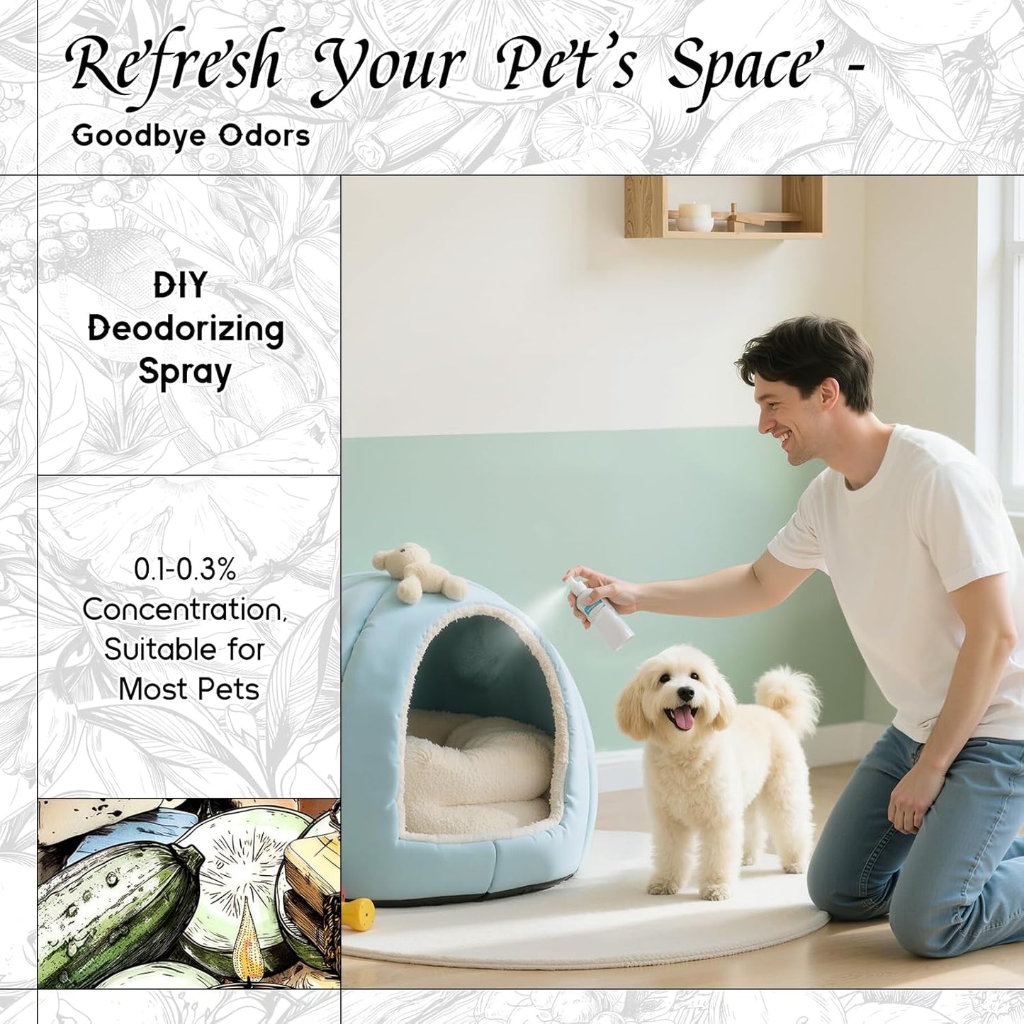 HIQILI Cucumber Fragrance Oil for Diffuser Use, Fresh Scents for DIY Soap, Body Spray, Candle Supplies for Candle Making - 1 Fl Oz