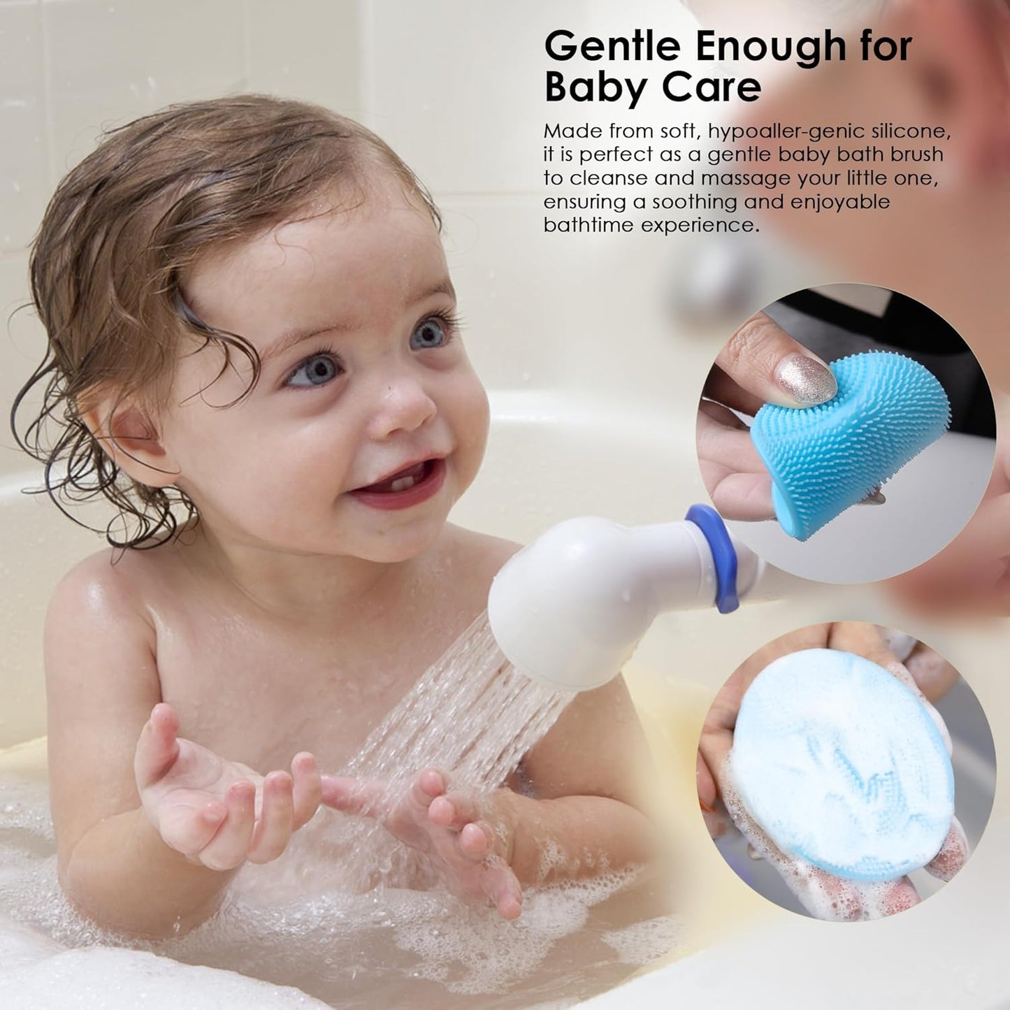 4 Pack INNERNEED Silicone Face Scrubber for Deep Cleansing and Exfoliation β Soft Facial Cleansing Brush, Gentle for All Skin Types, Blackhead Remover, Portable