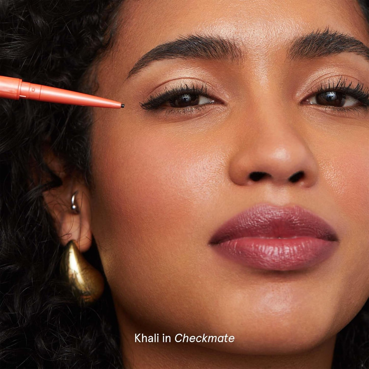 SOSHE Beauty - Waterproof Precision Eyeliner Refill | 1.5mm Smudge-Proof Gel Liner | Cruelty-Free, Certified Plastic Negative (Checkmate - True Black, REFILL)