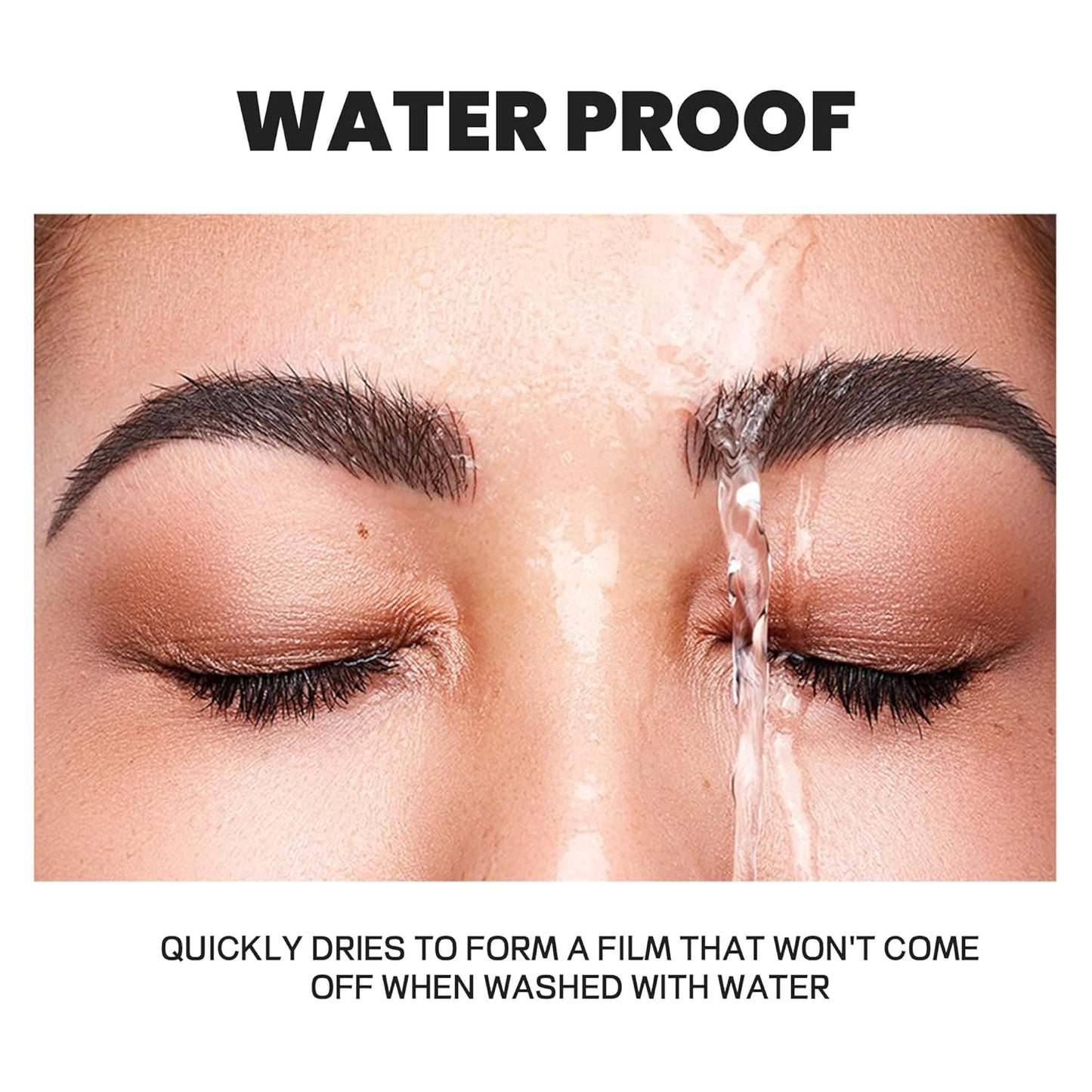 2 Pack Microblading Eyebrow Pen and Brow Tint for Women with Angled Brush & Dip to Effortlessly Create Natural Hair Like Brows, Waterproof Fast Eye Brow Makeup Pencil, Last All Day (Medium Brown)