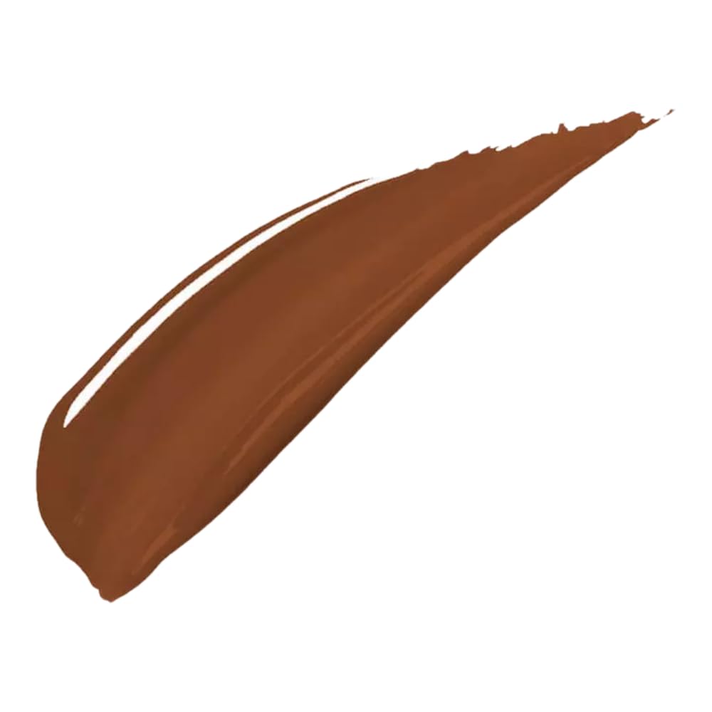 FLOWER BEAUTY By Drew Barrymore Get Real Serum Foundation - Hydrating + Lightweight Formula - Light to Medium + Buildable Coverage (Deep Golden)