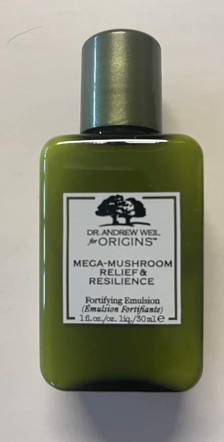 Origins Dr. Weil Mega-Mushroom Relief and Resilience Fortifying Emulsion 1 oz Set of 3