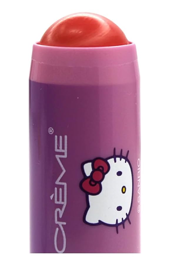 The Crème Shop X HELLO KITTY(PURPLE) 2-IN-1 LIP AND CHEEK TINTED STICK - PRETTY BOW, Pink