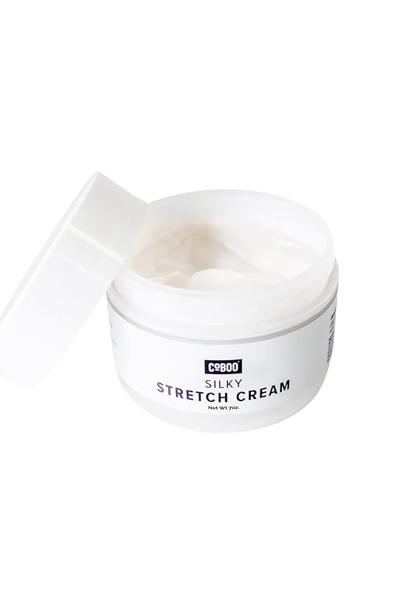Silky Stretch Cream | Stretch Mark Cream for Pregnancy | Postpartum Essentials for Skincare | Helps Reduce Stretch Marks