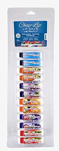Chap-Lip Lip Balm Assorted Flavors 24 Pack Display (1 Pack)