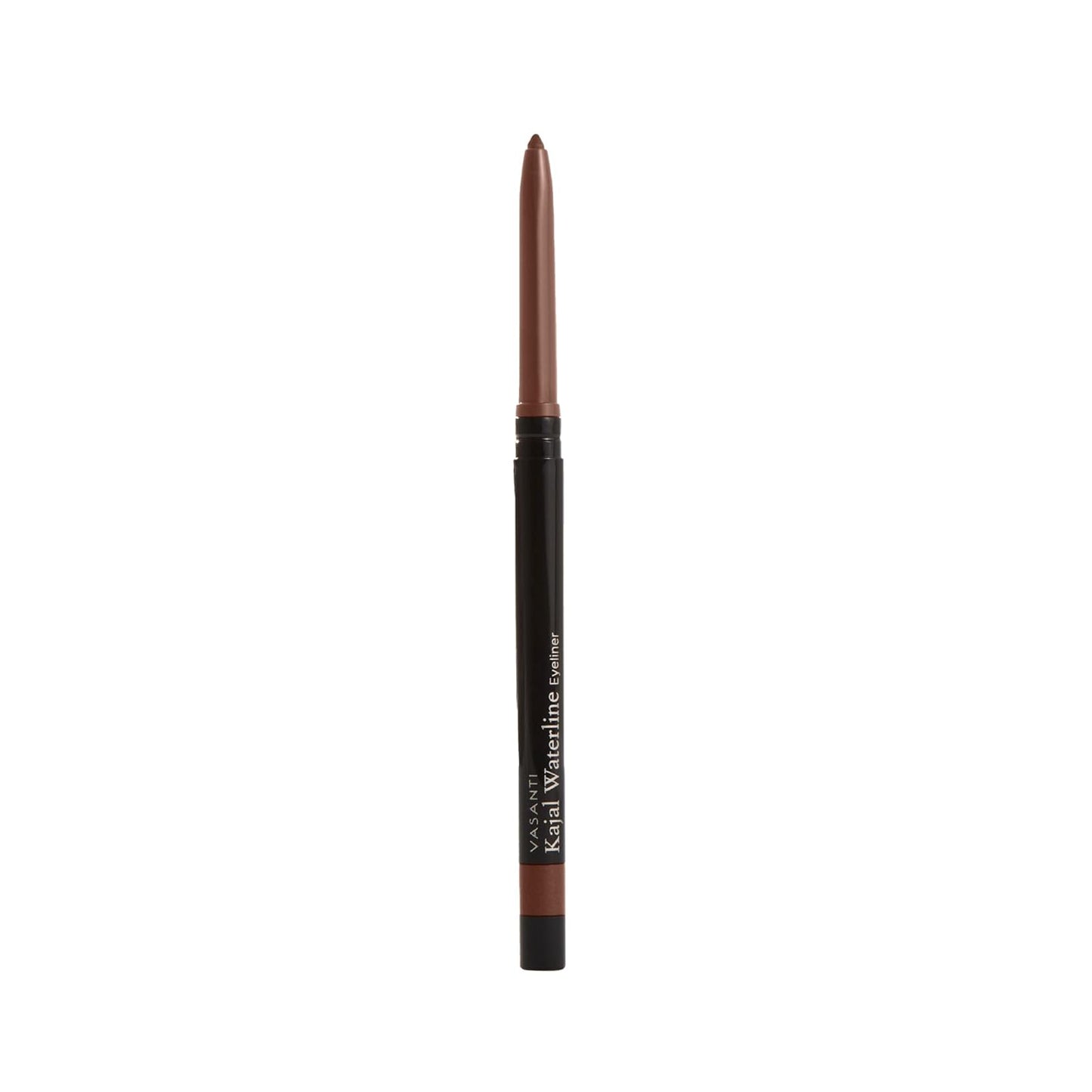 VASANTI Kajal Waterline Eyeliner Pencil (Hazel Brown) - Long lasting, Blendable, Safe for Sensitive Eyes, Waterline Eye Liner - Water resisitant & Smudge proof - Opthalmologist Approved and Tested