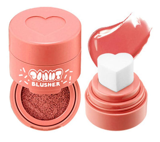 Stamp Liquid Blush Stamp Blush with Heart Shaped Applicator Natural Long Lasting Blush, Light and Airy Makeup for Women (1)
