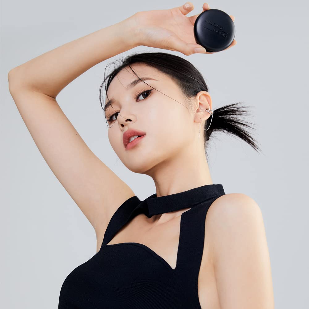 Blur Powder Pact 0.32oz - Pressed Powder Compact with Mirror and Puff Makeup Setting Finishing Blurring Natural Translucent Lightweight Face Sebum Oil Control Vegan Formula (2.5 IVORY)