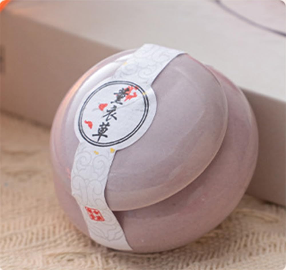 Chinese Style Ancient Solid Balm - Portable Solid Fragrance Balm - Natural Perfume for Men and Women (Lavender)