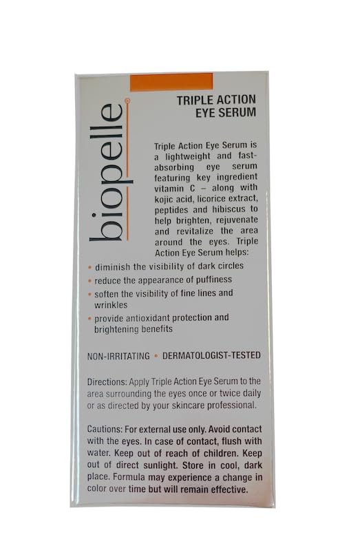 Biopelle Triple Action Eye Serum