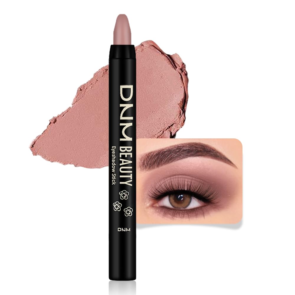 evpct Putty Matte Cream Eye Shadow Brightener Sticks Set for Eyes, Putty Matte Pencil Eye shadow Applicator Stick Pen Palette Makeup Waterproof sombras en crema para ojos 23#