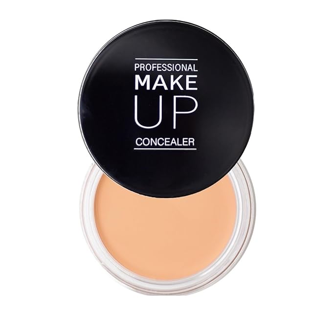 7 Color Solid Concealer Full Coverage Correcting Cream Concealer Waterproof Long-lasting Under Eye Concealer for Dark Circles Color Corrector Pro Concealer (Color 05)