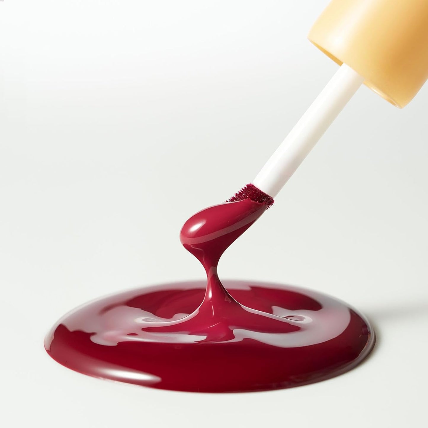 Laka Fruity Glam Lip Tint Mini, Glowing Lip Stain with Wide Color Spectrum, Hydrating & Lightweight Texture, Long-Lasting Bold Stain, Non-Sticky, Vegan, K-Beauty (#116 Candid)