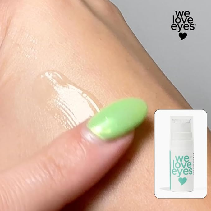 We Love Eyes - Shrubtox - Active Hyaluronic Eye Glass gel with 5 collagen boosting actives - Improves fine lines and wrinkles