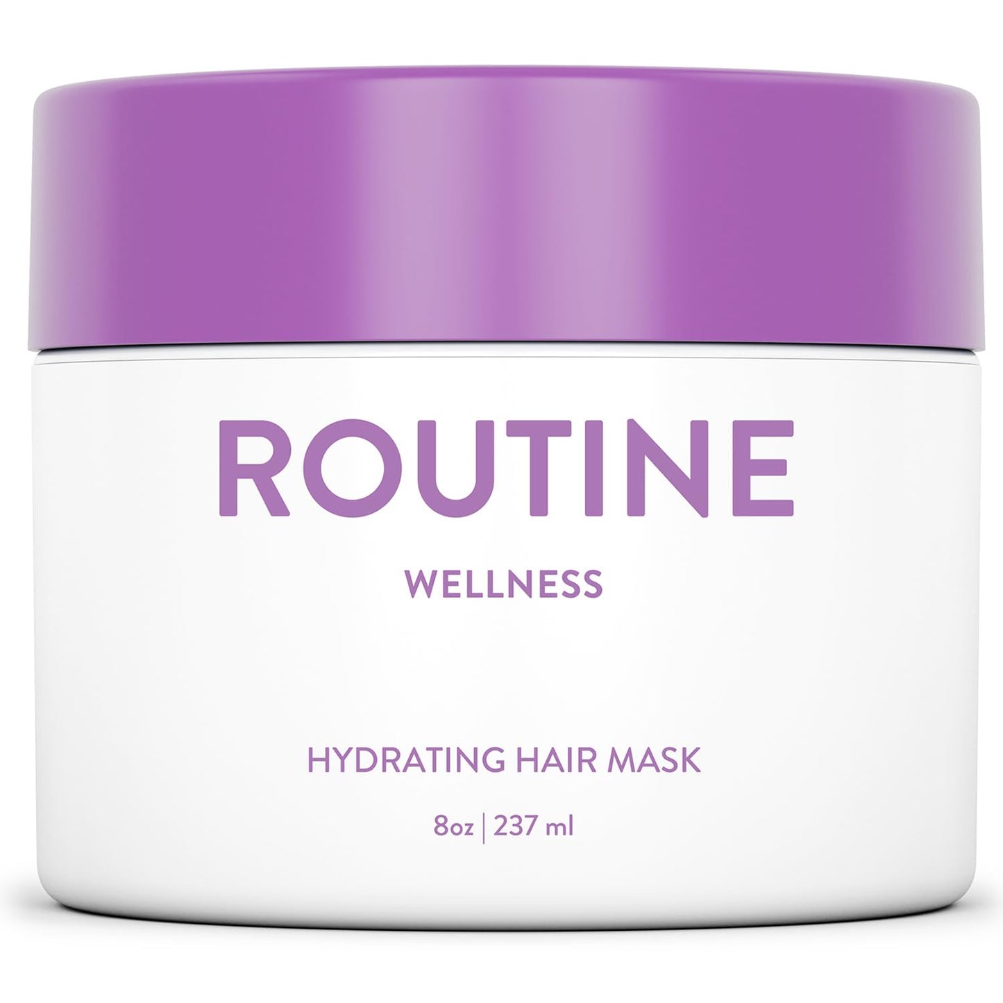 Routine Wellness Deep Conditioning Hair Mask for Dry Damaged Hair - Hydrating, Moisturizing Repair Treatment - Promotes Volume - Gardenia 8oz