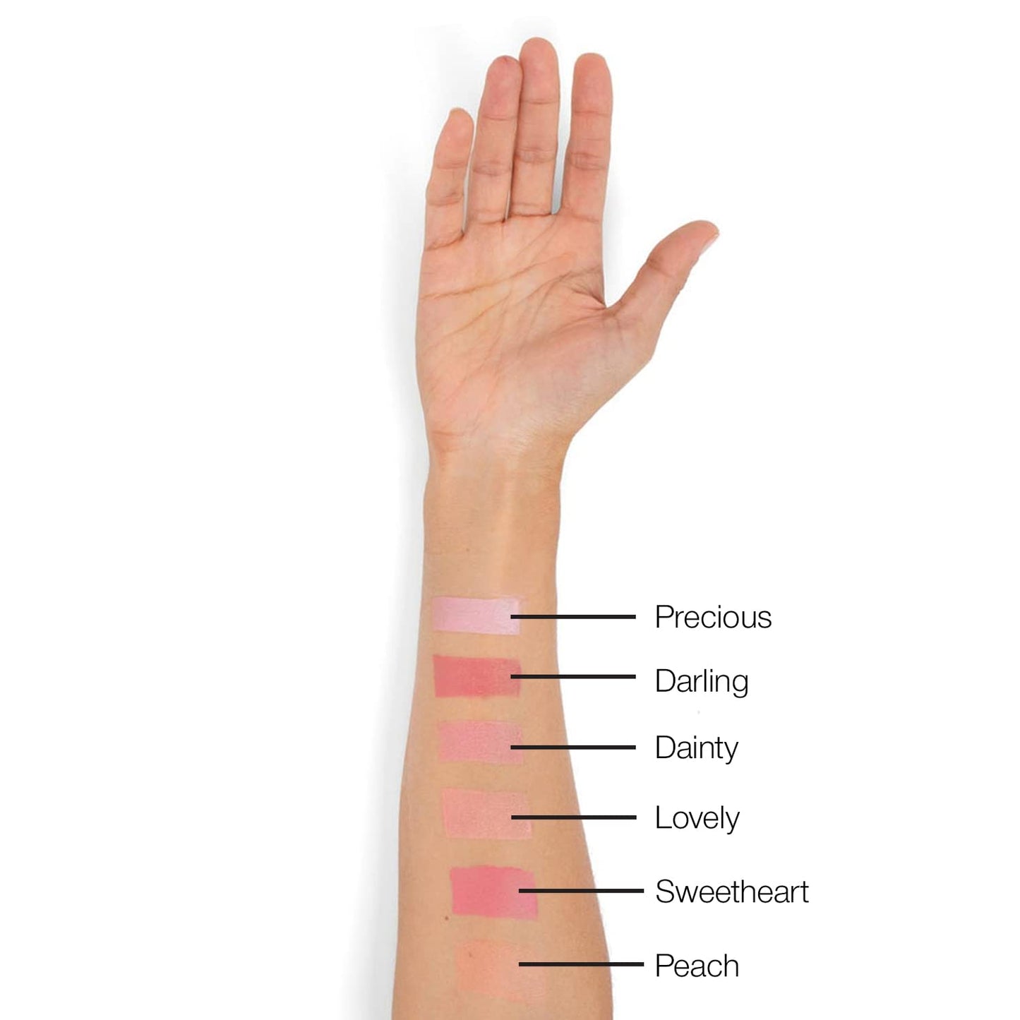 Palladio I'm Blushing 2-in-1 Cheek and Lip Tint, Buildable Lightweight Cream Blush, Sheer Multi Stick Hydrating formula, All day wear, Easy Application, Shimmery, Blends Perfectly onto Skin, Darling