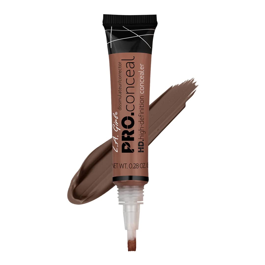 L.A. Girl Pro Conceal HD Concealer, Mahogany, 0.28 Ounce