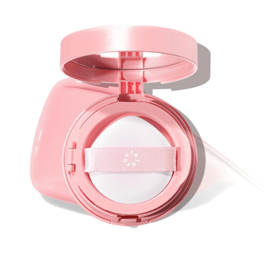 INTO YOU Cream Blush Air Cushion for Cheeks Eyes, Moisturizing, Lightweight, Dewy Finish Face Makeup, Long Wearing, Buildable, Blendable, Pigmented Liquid Blush, for All Skin Tones, Pink Mambo