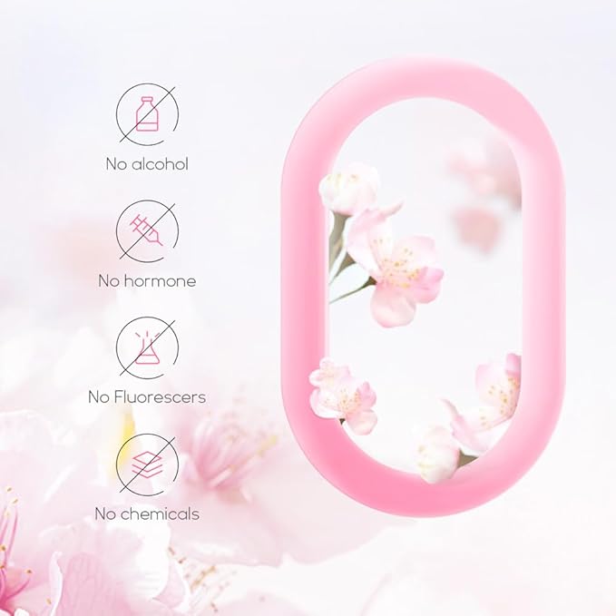 Sakura Skincare Gift Set, Skin Care Travel Kit with Cleanser, Toner, Serum, Eye Cream, Face Cream for Women Girls (5pcs)