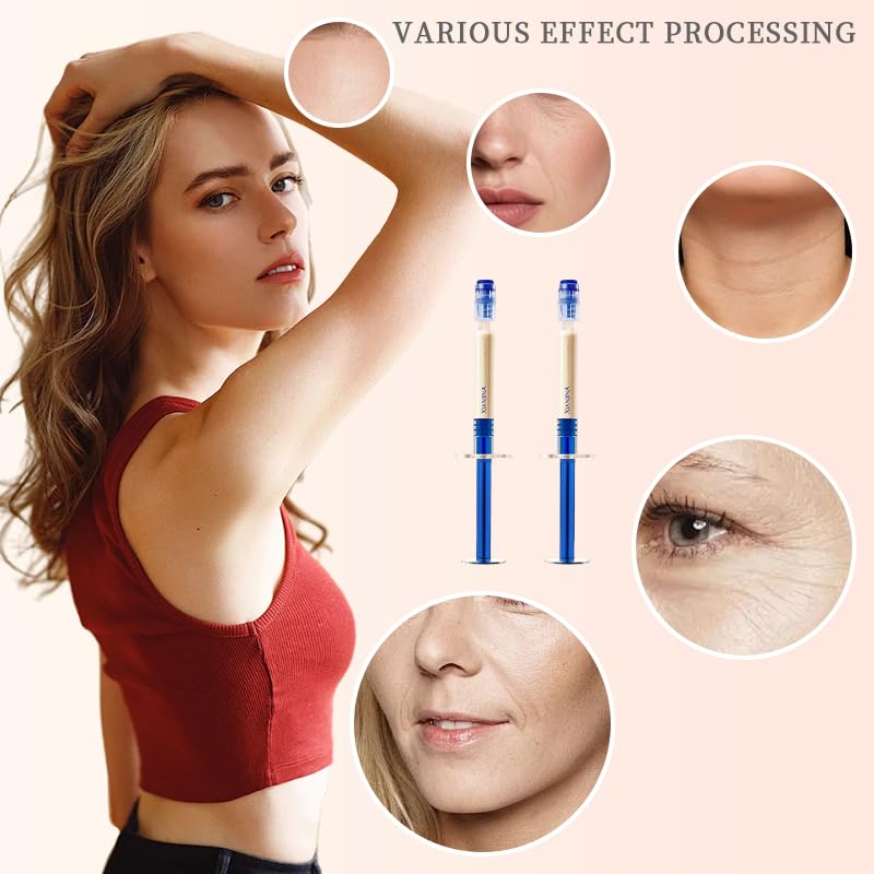 Xianjina Polypeptide Collagen Elastic Essence Cream - Micro-Molecular Anti-Wrinkle Firming Lotion, Tightening & Lifting Sagging Skin for Face, Moisturizing Anti-Aging Treatment (2 Pack)