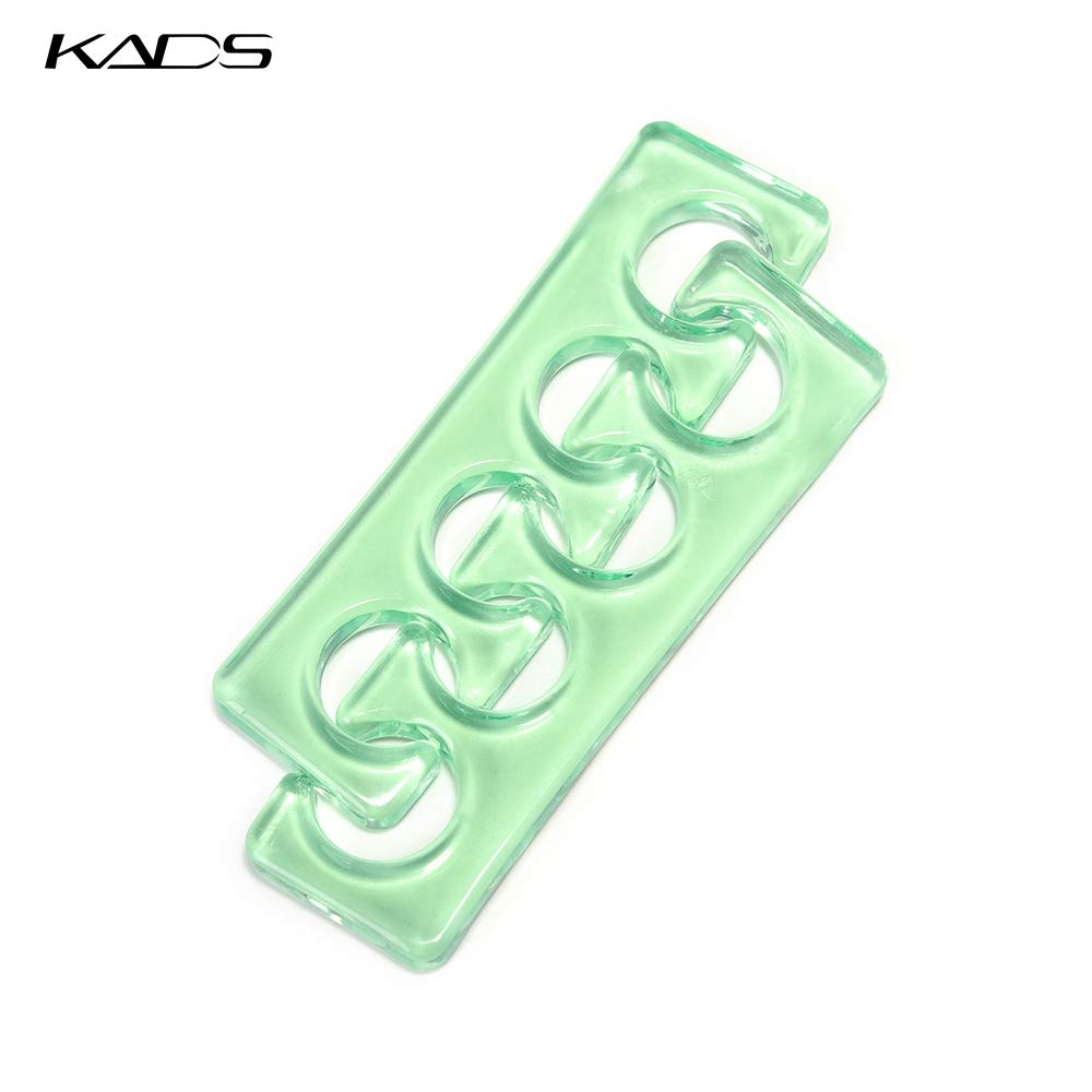 KADS 2pcs/pair Silicone Toe Separator Nail Art Manicure Finger Feet Care Braces Supports Nails DIY Tools