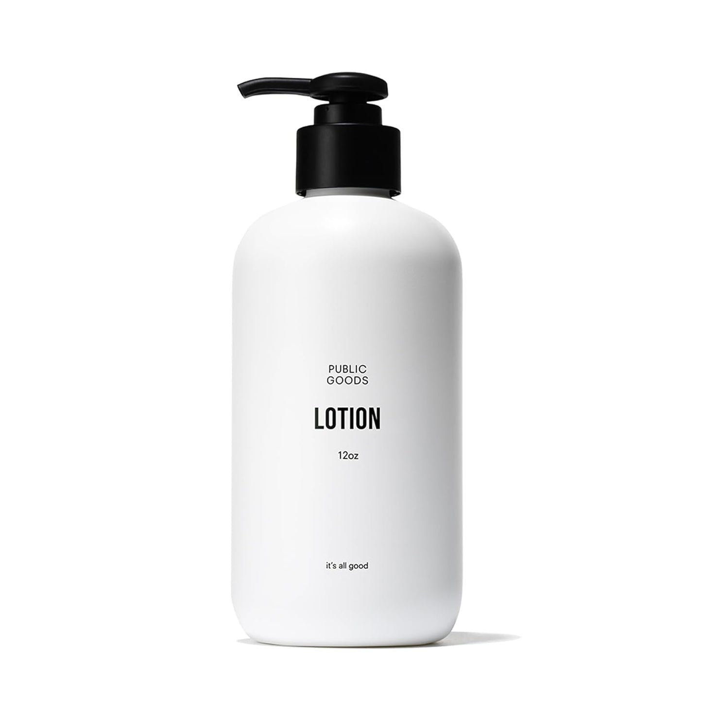 Public Goods Body & Hand Lotion for Women & Men | Natural Moisturizing Daily Lotion for Dry & Itchy Skin | Paraben & Sulfate Free | Made with Organic Essential Oils | Made in Canada | 12 Fl Oz Bottle